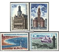 Prophila Collection France 1591-1594 (complète.Edition.) Neuf avec Gomme Originale ** MNH 1967 Tourisme (Timbres pour Les collectionneurs) Navigation/navires
