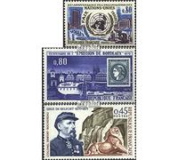 Prophila Collection France 1729,1730,1731 (complète.Edition.) Neuf avec Gomme Originale ** MNH 1970 Nations Unies, philatélie, Belfort (Timbres pour Les collectionneurs) Timbre sur Le Timbre