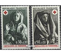 France 1859-1860 (complète.Edition.) Neuf avec Gomme Originale ** MNH 1973 Rouge Cross (Timbres pour Les collectionneurs) Croix Rouge