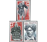 Prophila Collection France 2054-2055,2056 (complète.Edition.) Neuf avec Gomme Originale ** MNH 1977 Rouge Cross, CROS (Timbres pour Les collectionneurs) Croix Rouge