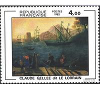 Prophila Collection France 2345 (complète.Edition.) Neuf avec Gomme Originale ** MNH 1982 Le Lorrain (Timbres pour Les collectionneurs) Peinture