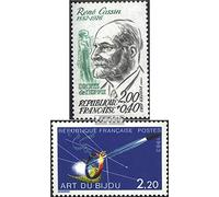 Prophila Collection France 2407,2410 (complète.Edition.) Neuf avec Gomme Originale ** MNH 1983 Cassin, orfèvrerie (Timbres pour Les collectionneurs) Minéraux/Fossiles/Bijoux/Montres