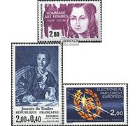 Prophila Collection France 2429,2430,2432 (complète.Edition.) Neuf avec Gomme Originale ** MNH 1984 Tristan, Diderot, UE-élections (Timbres pour Les collectionneurs)