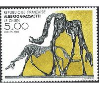 Prophila Collection France 2524 (complète.Edition.) Neuf avec Gomme Originale ** MNH 1985 Alberto giacometti (Timbres pour Les collectionneurs) Peinture