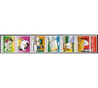 Prophila Collection France 3203-3208 Bandes de Six avec Ornement (complète.Edition.) Neuf avec Gomme Originale ** MNH 1997 Lettres (Timbres pour Les collectionneurs) Bandes dessinées