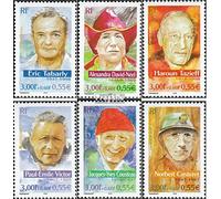 Prophila Collection France 3483-3488 (complète.Edition.) Neuf avec Gomme Originale ** MNH 2000 Famous Les aventuriers (Timbres pour Les collectionneurs)