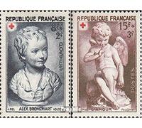 Prophila Collection France 894-895 (complète.Edition.) Neuf avec Gomme Originale ** MNH 1950 Rouge Cross (Timbres pour Les collectionneurs) Croix Rouge