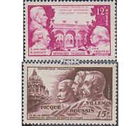 Prophila Collection France 915,916 (complète.Edition.) Neuf avec Gomme Originale ** MNH 1951 médecins (Timbres pour Les collectionneurs) Santé