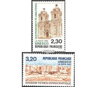 Prophila Collection France DB41-DB42 (complète.Edition.) Neuf avec Gomme Originale ** MNH 1990 UNESCO-Bâtiments (Timbres pour Les collectionneurs)