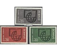 Prophila Collection France db6-db8 (complète.Edition.) Neuf avec Gomme Originale ** MNH 1966 UNESCO (Timbres pour Les collectionneurs)