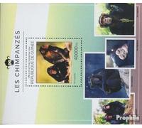 Prophila Collection Guinea Block 2415 (édition complète) MNH 2014 Chimpanzés (timbres pour collectionneurs) Autres mammifères (singes/dinosaures/éléphants...)