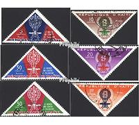 Prophila Collection haïti 697A-702A (complète.Edition.) oblitéré 1962 Se Battre Contre Le Le paludisme (Timbres pour Les collectionneurs) Santé
