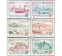 Prophila Collection Hongrie 2805A-2810A Couple (complète.Edition.) oblitéré 1972 100 Années Budapest (Timbres pour Les collectionneurs) Navigation/navires