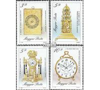 Prophila Collection Hongrie 4120A-4123A (complète.Edition.) 1990 Vieux Montres (Timbres pour Les collectionneurs) Minéraux/Fossiles/Bijoux/Montres