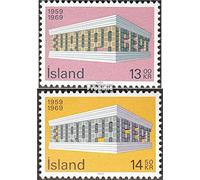 Prophila Collection Islande 428-429 (complète.Edition.) Neuf avec Gomme Originale ** MNH 1969 Europe (Timbres pour Les collectionneurs)