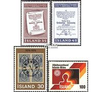 Prophila Collection Islande 516-517,518,519 (complète.Edition.) Neuf avec Gomme Originale ** MNH 1976 Timbres spéciaux (Timbres pour Les collectionneurs) Timbre sur Le Timbre