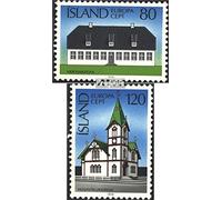 Prophila Collection Islande 530-531 (complète.Edition.) Neuf avec Gomme Originale ** MNH 1978 Monuments (Timbres pour Les collectionneurs)