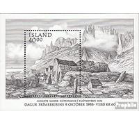 Prophila Collection Islande Bloc 9 (complète.Edition.) Neuf avec Gomme Originale ** MNH 1988 Jour Le Timbre (Timbres pour Les collectionneurs)
