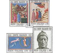 Prophila Collection Italie 1188-1191 (complète.Edition.) Neuf avec Gomme Originale ** MNH 1965 Dante Alighieri (Timbres pour Les collectionneurs) Christianisme