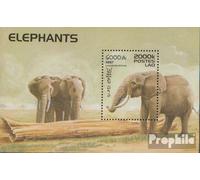 Prophila Collection Laos Bloc 162 (complète.Edition.) Neuf avec Gomme Originale ** MNH 1997 éléphants (Timbres pour Les collectionneurs) Autres mammifères (singes/Dinosaures/éléphants...)