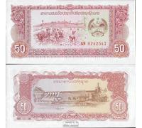 Prophila Collection Laos Pick-no: 29 Neuf 1979 50 Kip (Billets pour Les collectionneurs - Pas de Moyen de paiement)