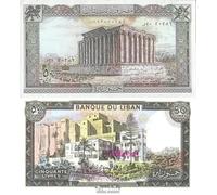 Prophila Collection Liban Pick-no: 65c (1985) Neuf 1985 50 Livres (Billets pour Les collectionneurs - Pas de Moyen de paiement)