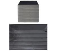 Prophila Collection Lot de 1000 cartes d'insertion A5 avec film de protection