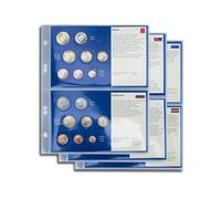 Prophila Collection Lot de 6 Tableaux numismatiques Euro imprimés 480/082