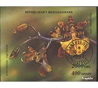 Prophila Collection Madagascar Bloc 239 (complète.Edition.) oblitéré 1993 Orchidées (Timbres pour Les collectionneurs) Plantes/Champignons
