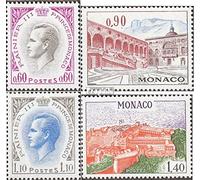 Prophila Collection Monaco 1017-1020 (complète.Edition.) Neuf avec Gomme Originale ** MNH 1971 Rainier, Fürstenpalast (Timbres pour Les collectionneurs)