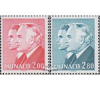 Prophila Collection Monaco 1586-1587 (complète.Edition.) Neuf avec Gomme Originale ** MNH 1983 Timbres: Prince Rainier III. (Timbres pour Les collectionneurs)