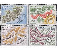 Prophila Collection Monaco 1673-1676 (complète.Edition.) Neuf avec Gomme Originale ** MNH 1985 Le Quatre Saisons (Timbres pour Les collectionneurs) Plantes/Champignons