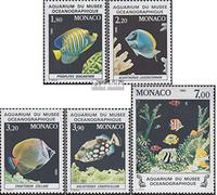 Prophila Collection Monaco 1704-1708 (complète.Edition.) Neuf avec Gomme Originale ** MNH 1985 Poisson (Timbres pour Les collectionneurs) Eau Animaux