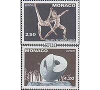 Prophila Collection Monaco 2120C-2121C (complète.Edition.) Neuf avec Gomme Originale ** MNH 1993 Contemporain.Art (Timbres pour Les collectionneurs) Sculptures