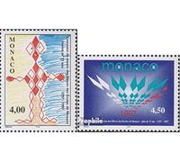 Prophila Collection Monaco 2388-2389 (complète.Edition.) Neuf avec Gomme Originale ** MNH 1997 Schülerwettbewerb (Timbres pour Les collectionneurs)