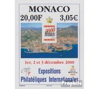Prophila Collection Monaco 2527 (complète.Edition.) Neuf avec Gomme Originale ** MNH 2000 Exposition philatélique (Timbres pour Les collectionneurs)