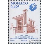 Prophila Collection Monaco 2862 (sortie complète) MNH 2008 Église réformée (timbres pour collectionneurs) Christianisme