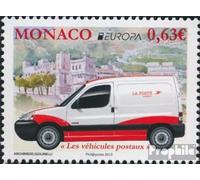 Prophila Collection Monaco 3132 (sortie complète) MNH 2013 Véhicules postaux (timbres pour collectionneurs) Voitures/circulation routière