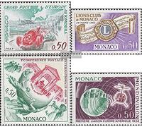 Prophila Collection Monaco 728,729,730,731 (complète.Edition.) 1963 Course, Lions, Post, Telstar (Timbres pour Les collectionneurs) Rotary/Lions/Franc-maçon/Pathfinder