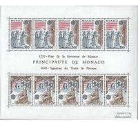 Prophila Collection Monaco Bloc 19 (complète.Edition.) Neuf avec Gomme Originale ** MNH 1982 Europe (Timbres pour Les collectionneurs)