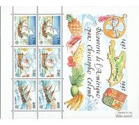 Prophila Collection Monaco Bloc 55 (complète.Edition.) Neuf avec Gomme Originale ** MNH 1992 découvre.amérique (Timbres pour Les collectionneurs) Navigation/navires