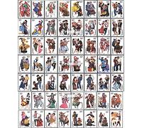 Prophila Collection People's Republic of Chine 3030-3085 (complète.Edition.) Timbres prémier Jour 1999 Ethnique Groupes (Timbres pour Les collectionneurs)