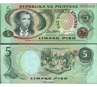 Prophila Collection Philippines Pick-no: 160d Neuf 1978 5 Piso (Billets pour Les collectionneurs - Pas de Moyen de paiement)