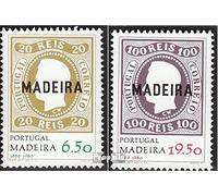 Prophila Collection Portugal - madère 62-63 (complète.Edition.) Neuf avec Gomme Originale ** MNH 1980 Premier émission de Timbres madère (Timbres pour Les collectionneurs) Timbre sur Le Timbre