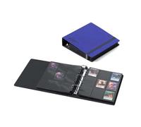 Prophila Collection Reliure de qualité supérieure pour 9 pages de poche, bleu