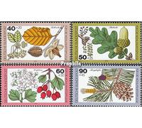 Prophila Collection RFA (FR.Allemagne) 1024-1027 (complète.édition) oblitéré 1979 Timbre de Complaisance (Timbres pour Les collectionneurs) Plantes/Champignons