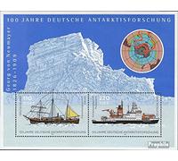 Prophila Collection RFA (FR.Allemagne) Bloc 57 (complète.Edition.) Cachet spécial de prémier Jour oblitéré 2001 la Recherche Antarctique (Timbres pour Les collectionneurs) Navigation/navires