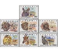 Prophila Collection Tanzanie 1607-1613 (complète.Edition.) Neuf avec Gomme Originale ** MNH 1993 Parcs nationaux (Timbres pour Les collectionneurs) Autres mammifères (singes/Dinosaures/éléphants...)