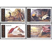 Prophila Collection Tanzanie 315-318 (complète.Edition.) Neuf avec Gomme Originale ** MNH 1986 John James Audubon (Timbres pour Les collectionneurs) Oiseaux