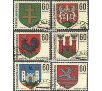 Prophila Collection Tchécoslovaquie 1994-1999 (complète.Edition.) oblitéré 1971 Armoiries des Villes (Timbres pour Les collectionneurs) Drapeaux/Armoiries/Cartes